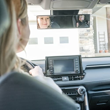 Verivue 12-Inch Panoramic Rear View Mirror for Cars