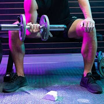 Cannon Sports Gym Chalk for Athletes, Sweatproof Grip, Blister Prevention for Weightlifting, Gymnastics, Rock Climbing (Block Chalk, 1 LB)