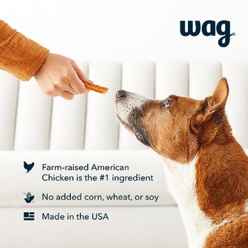 Amazon Wag Chicken and Waffle Dog Treats 6oz