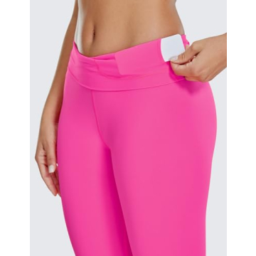 CRZ YOGA Women's High-Waisted 7/8 Leggings for Yoga