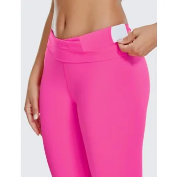 CRZ YOGA Women's High-Waisted 7/8 Leggings for Yoga