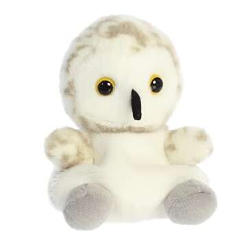 Aurora® Adorable Palm Pals™ Sasha Owl™ Stuffed Animal - Pocket-Sized Play - Collectable Fun - G...