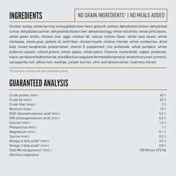 ORIJEN Original Cat, Grain Free Dry Cat Food for All Life Stages, with WholePrey Ingredients, 4lb