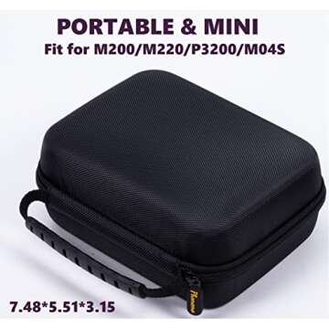 Phomemo Bag for Label Printers, Perfect Travel Case