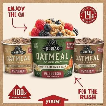 Kodiak Cakes Protein-Packed Oatmeal Cups Variety Pack
