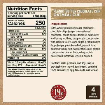 Kodiak Cakes Protein-Packed Oatmeal Cups Variety Pack