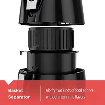 BLACK+DECKER 2-Liter Air Fryer for Healthy Cooking