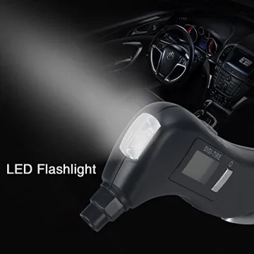 Lantoo 150 PSI Digital Tire Pressure Gauge with Tools