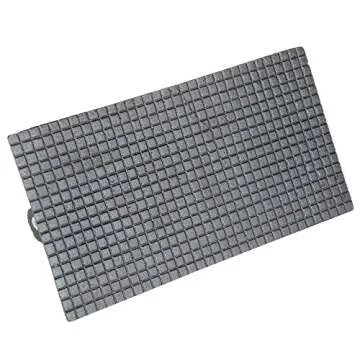 (Set of 2) Cast Iron Steak Weight/Bacon Press with Wooden Handle, 8 x 4-Inch Heavy-Weight Grill Press by Tezzorio, Commercial Grade Burger/Panini Weight Press