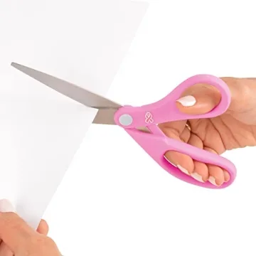 Westcott Pink Ribbon Scissors for Crafting and Office Use