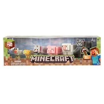 Minecraft Animal Mobs Multipack - 6 Unique Animal Figures for Fun!