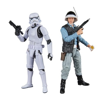 STAR WARS The Black Series Rebel Trooper & Stormtrooper, A New Hope Collectible 6 Inch Action Figure...