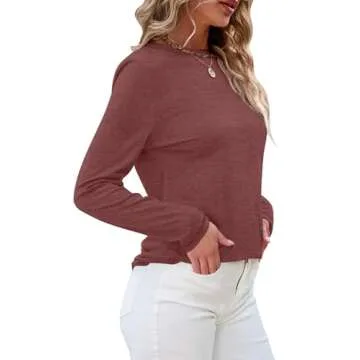 Bliwov Women's Long Sleeve T-Shirts for Every Occasion