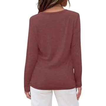 Bliwov Women's Long Sleeve T-Shirts for Every Occasion