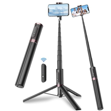 TONEOF 67" Selfie Stick Tripod for iPhone/Android