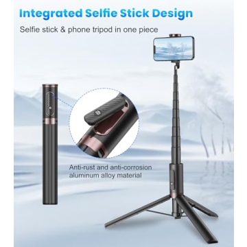TONEOF 67" Selfie Stick Tripod for iPhone/Android
