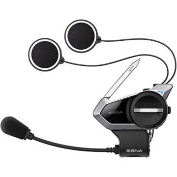 Sena 50S-01D Motorcycle Mesh Intercom Bluetooth Headset Communication System (Discontinued)