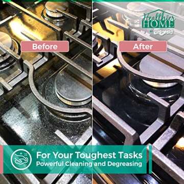 CHOMP! Cleaner Degreaser Concentrated Refill: Fast Acting Multi-Purpose Stain Remover