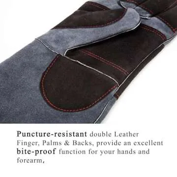 RAPICCA Bite Proof Animal Handling Gloves for All Uses