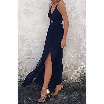 Vakkest Women's Sexy Beach Dress - Elegant Summer Style