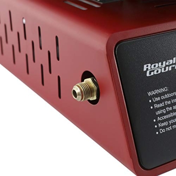 Royal Gourmet PD1301R Portable Gas Grill Griddle 25500 BTUs