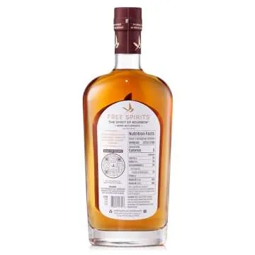 Free Spirits Non-Alcoholic Bourbon Spirit - Award Winning Whiskey Alternative - Low Calorie, Vegan, ...