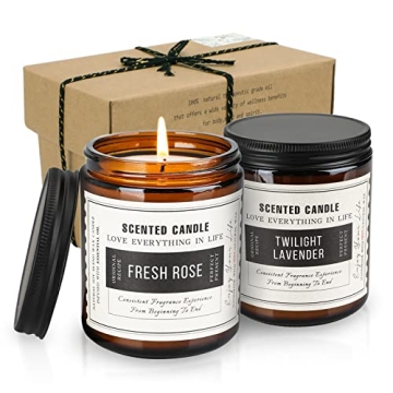Aromatherapy Candles for Home Genuine Soy Gifts