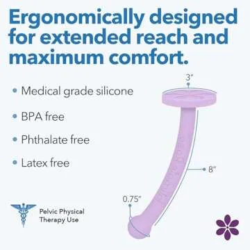 Intimate Rose Dilator Handle for Women - for use with Intimate Rose Dilators