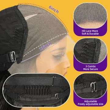 KOME Honey Brown Synthetic Lace Front Wig | 13×6 Pre Plucked