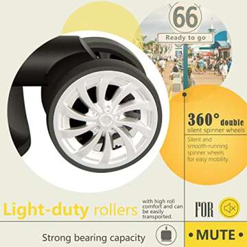 Coolife Expandable Suitcase: Durable & Stylish Luggage