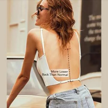 ForBaysy Low Back Bras for Women Push Up Backless Bra,Low Cut Multiway Convertible Bra Wire Plunge Bra White