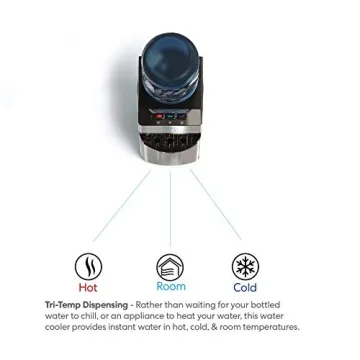 Brio Essential Water Cooler Hot Cold Dispenser Child Safety