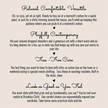 BROOKLYN ATHLETICS Women's Sherpa Fleece Sweatshirt Mock Turtleneck Pullover