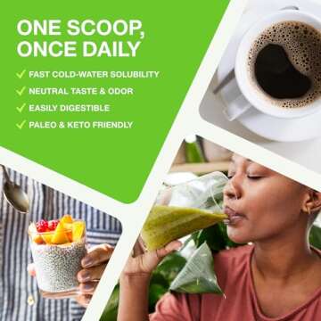 Hydrolyzed Collagen Peptides for Skin, Hair, and Joint Support