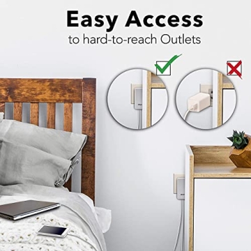 Top-Up Dual Flat USB Charger 30W - Compact & Fast Charging