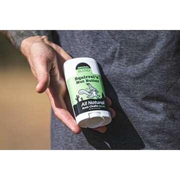 Squirrel's Nut Butter All Natural Anti Chafe Salve, Stick Applicator, 1.7 oz