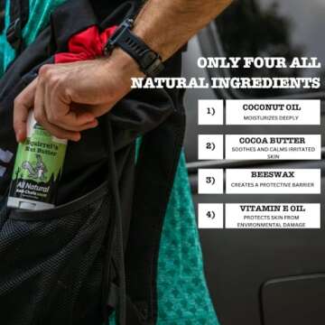 Squirrel's Nut Butter All Natural Anti Chafe Salve, Stick Applicator, 1.7 oz