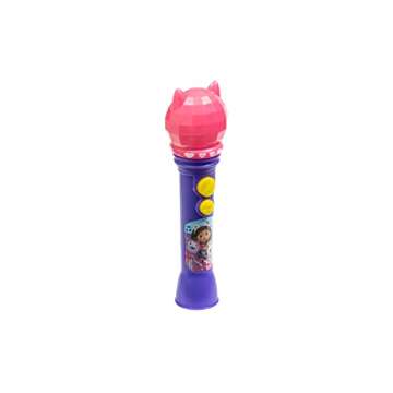 DreamWorks Gabby's Dollhouse Toy Microphone for Kids, Musical Toy for Girls with Built-in Song, Kids Microphone Designed for Ages 3 and Up