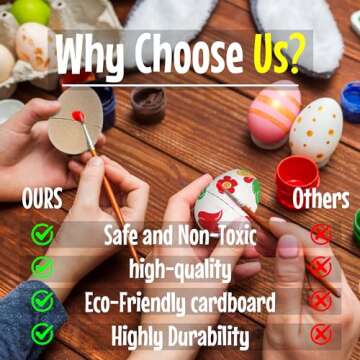 Fun Express DIY Easter Eggs - Eco-Friendly Craft Kits for Easter