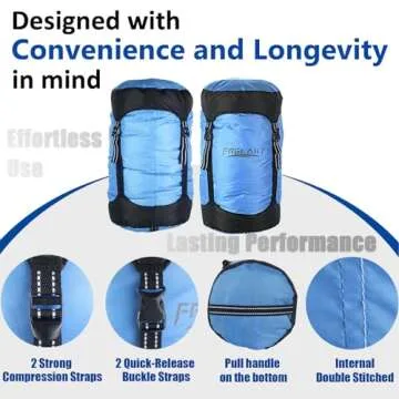40% More Storage with Frelaxy Compression Sack 11L-52L