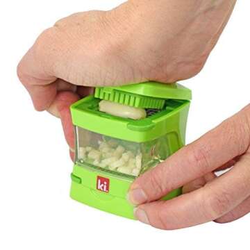 Kitchen Innovations Garlic-A-Peel Press with Peeler