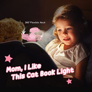 Cute Book Light for Kids - Perfect Gifts for Ages 3-8