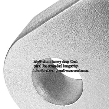 Weld on Shackle/Clevis Mounts 1" Thick Steel (Pack of 2)