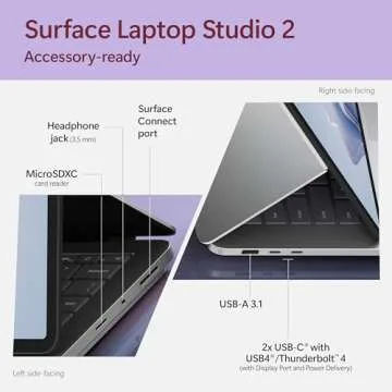 Microsoft Surface Laptop Studio 2 | Fast, Touchscreen, Premium