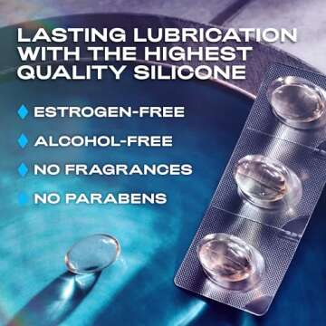 K-Y Liquibeads for Women, Vaginal Moisturizer, Silicone Lube Vaginal Suppository, Vaginal Lubricant Helps Reduce Pain Due to Vaginal Dryness, 6 Vaginal Suppositories & 6 Vaginal Applicators