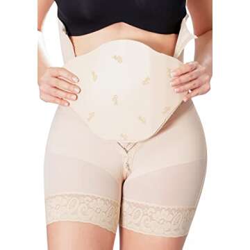 M&D Ab Lipo Foam Abdominal Board Post Surgery for Liposuction | Lipo 360 Foams board | Tabla Abdomin...