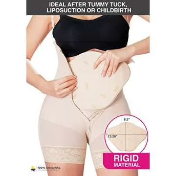 M&D Ab Lipo Foam Abdominal Board Post Surgery for Liposuction | Lipo 360 Foams board | Tabla Abdominal para Recovery Tummy Tuck