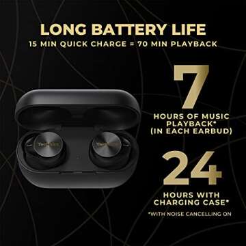 Premium Hi-Fi True Wireless Earbuds with ANC for All