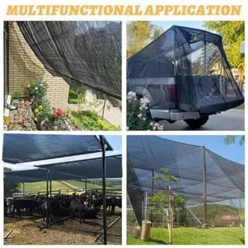 Cool Area 55% Sunblock Shade Cloth for Outdoor Use