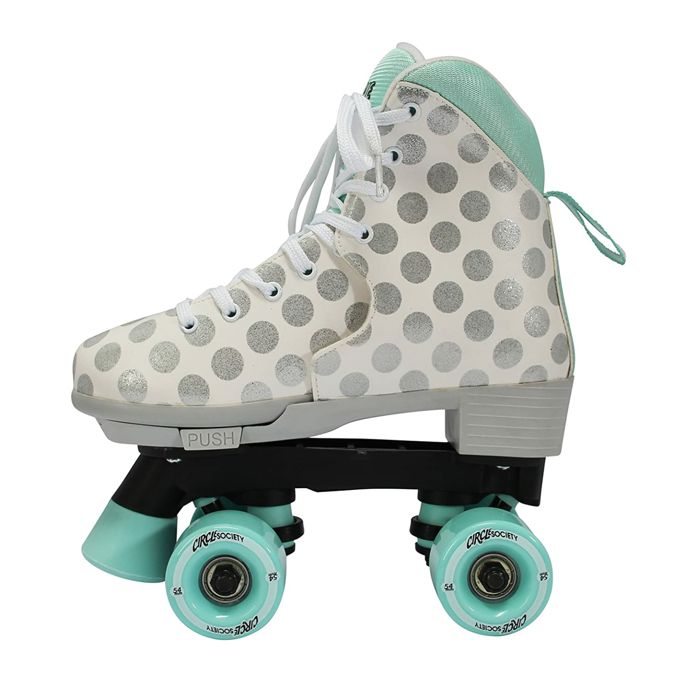 Circle Society Kids Roller Skates, Adjustable Size 12-3